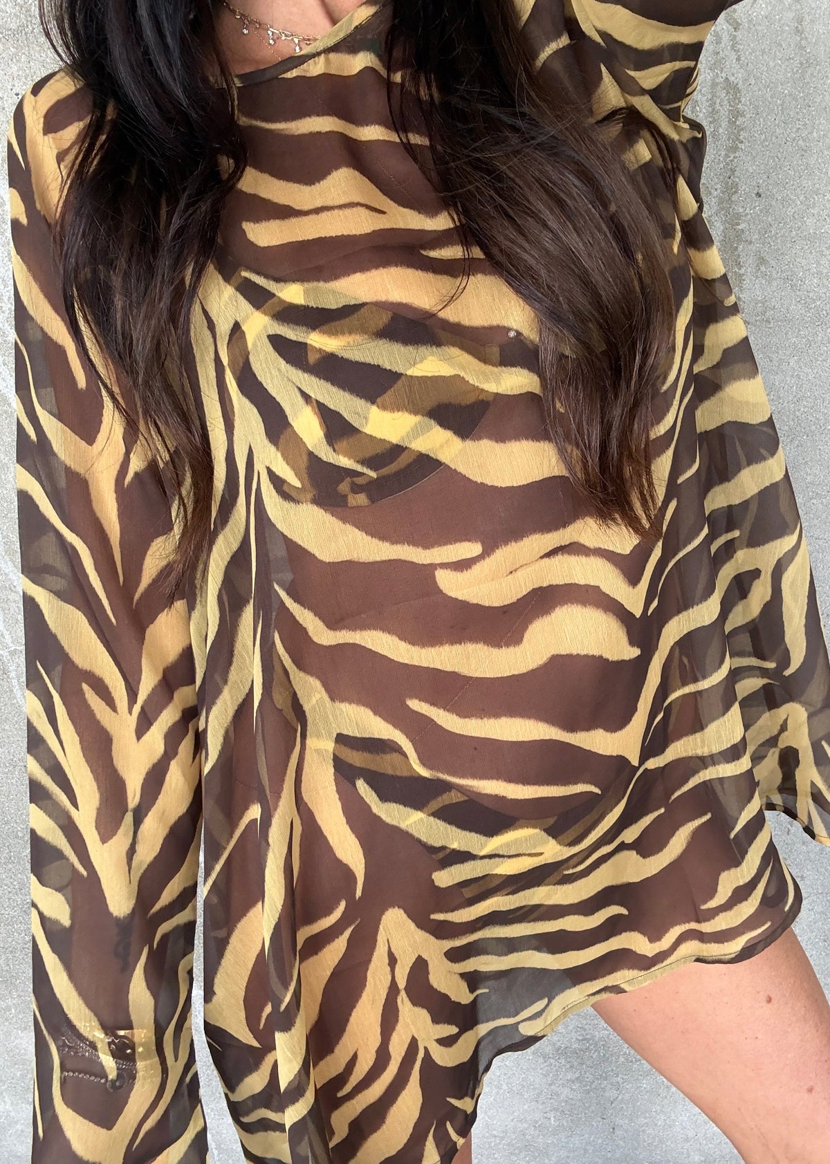 This is an image of Bre Dress in Raja - RESA featuring a model wearing the dress
