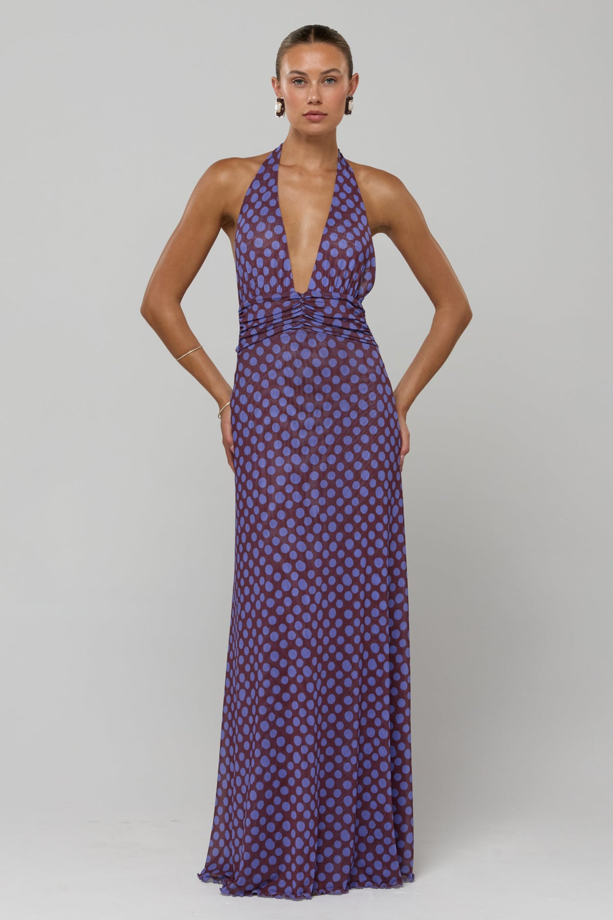 This is an image of Chelsea in Vino - RESA featuring a model wearing the dress