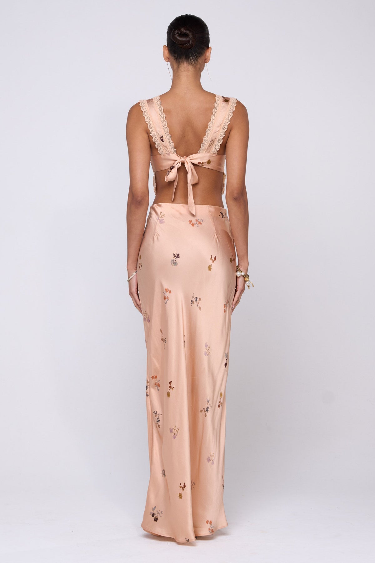 This is an image of Eloise Top in Fleur - RESA featuring a model wearing the dress