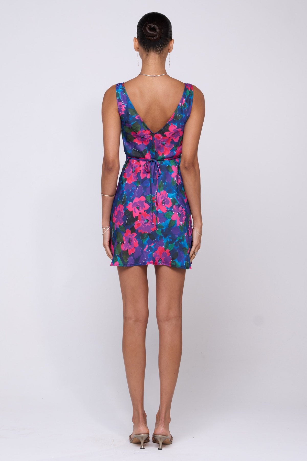 This is an image of Frankie Mini in Lanai - RESA featuring a model wearing the dress