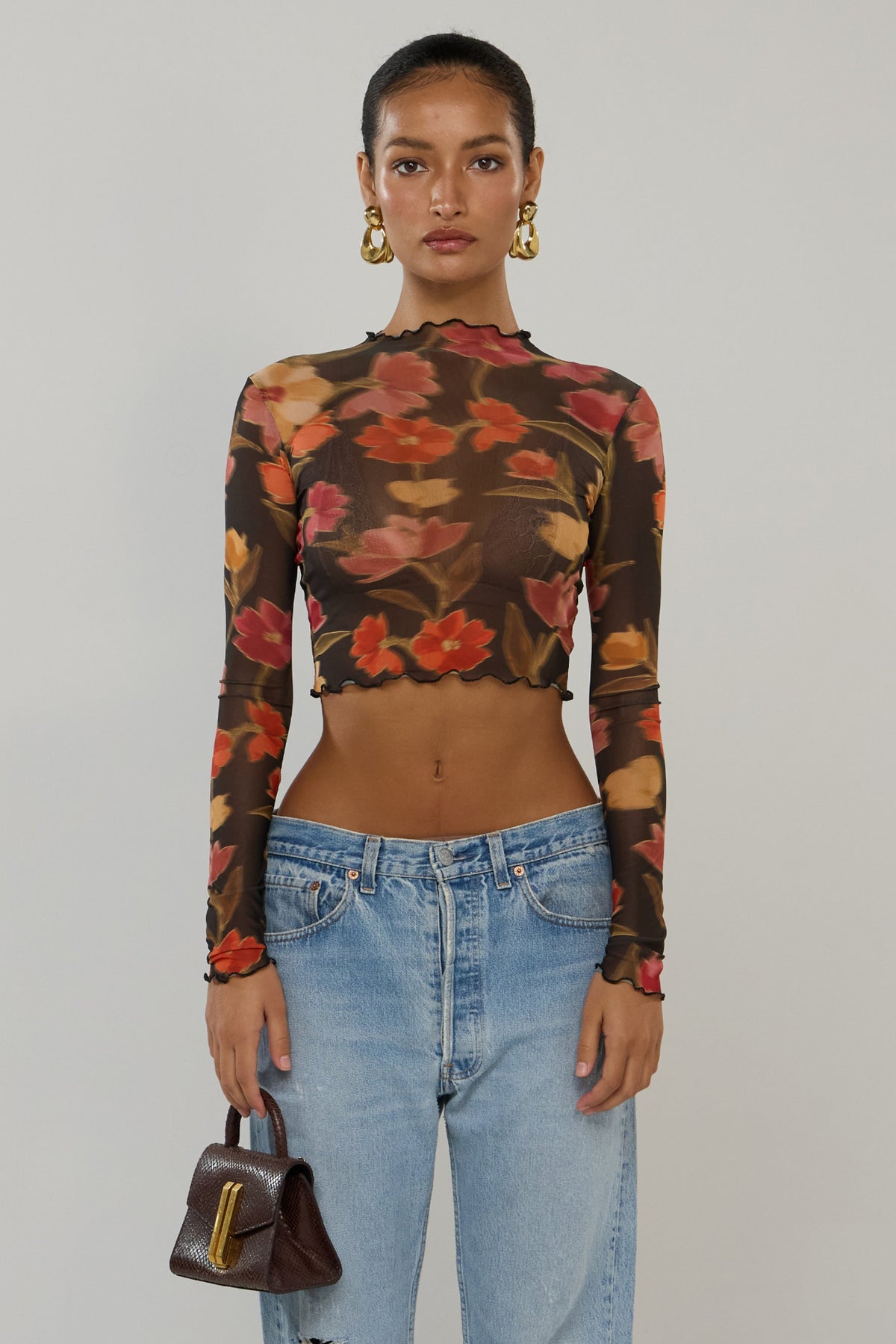This is an image of Ida in Harvest - RESA featuring a model wearing the dress
