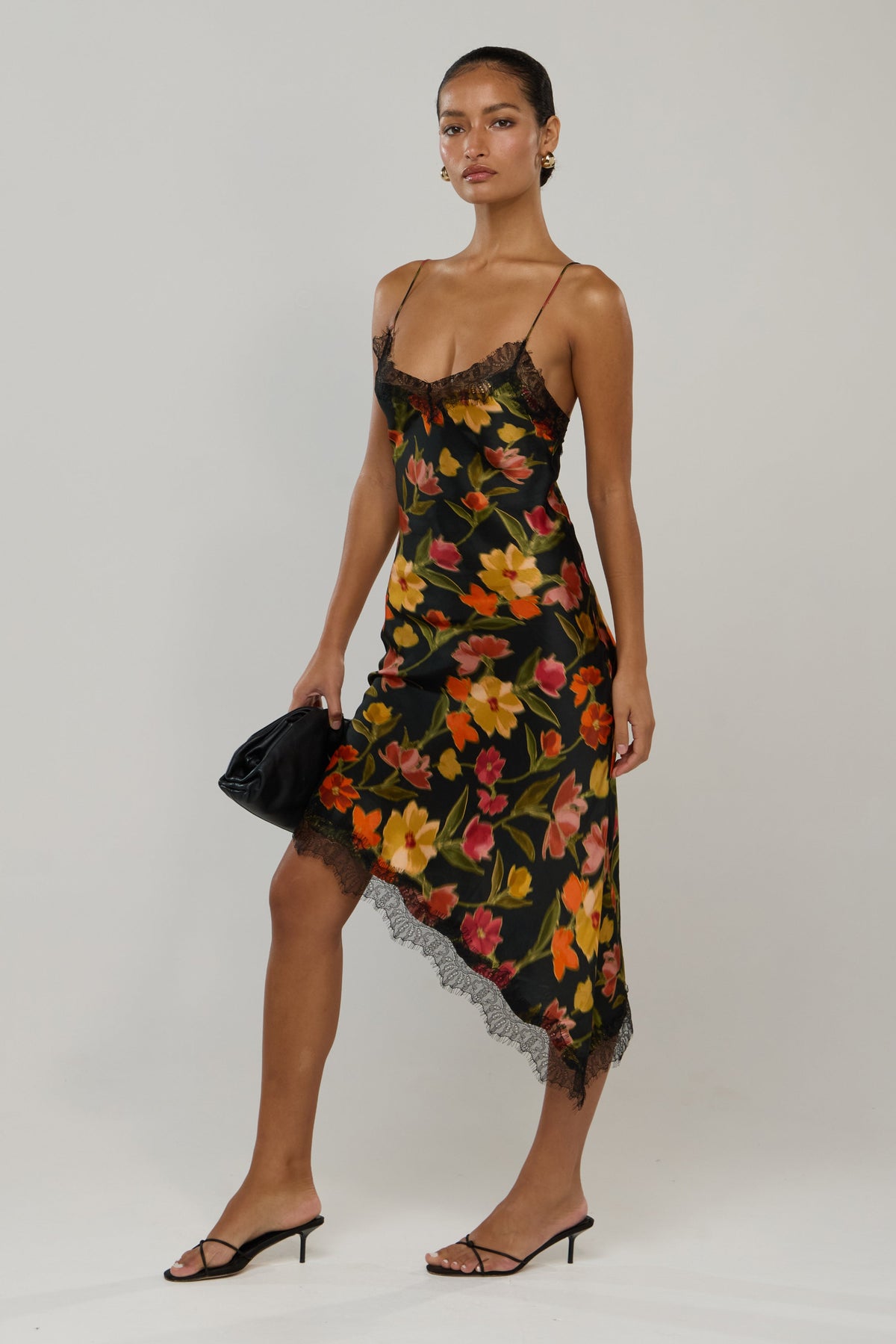 This is an image of Lindsay in Harvest - RESA featuring a model wearing the dress