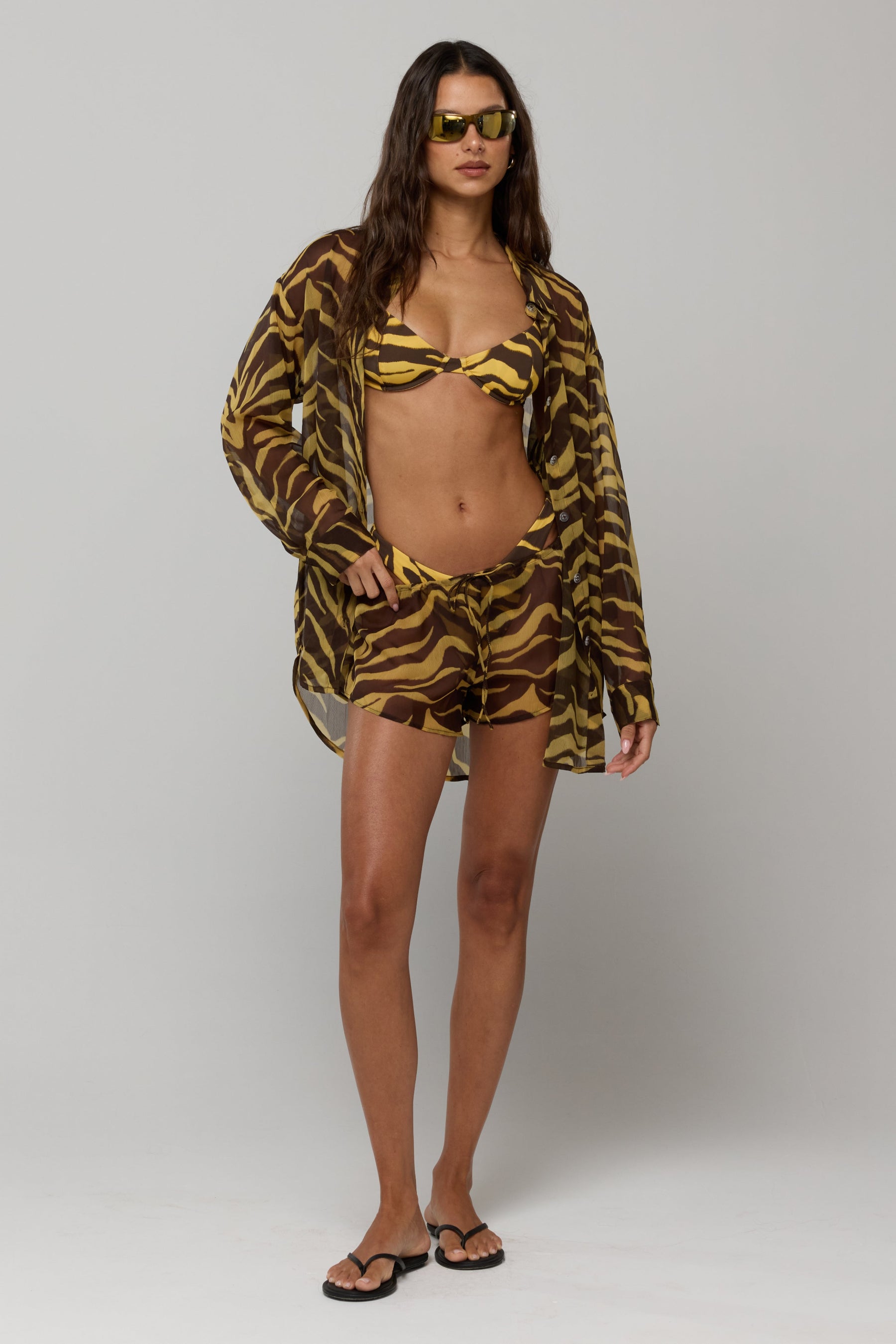 This is an image of Maggie Set in Raja - RESA featuring a model wearing the dress