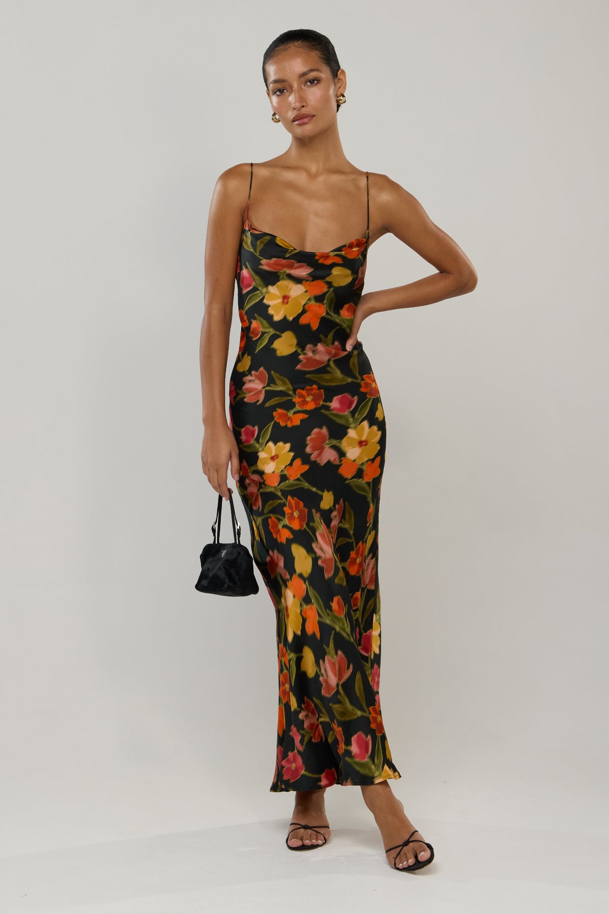 This is an image of Margot in Harvest - RESA featuring a model wearing the dress