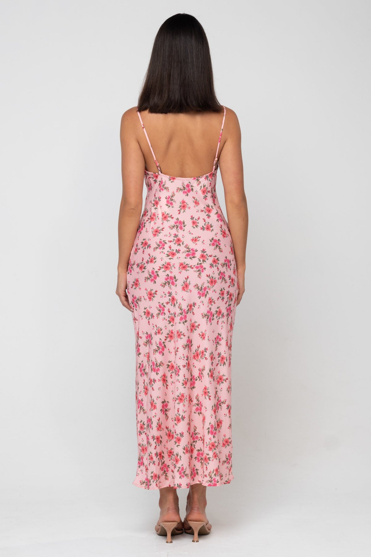 This is an image of Micah Dress in Ojai - RESA featuring a model wearing the dress