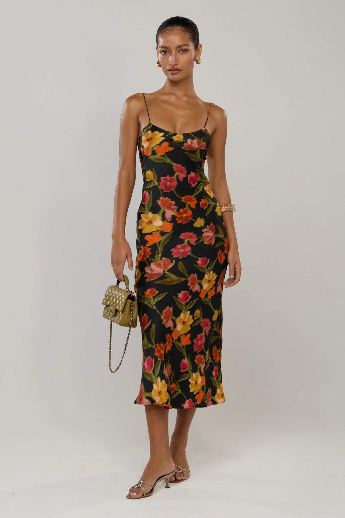 This is an image of Micah in Harvest - RESA featuring a model wearing the dress