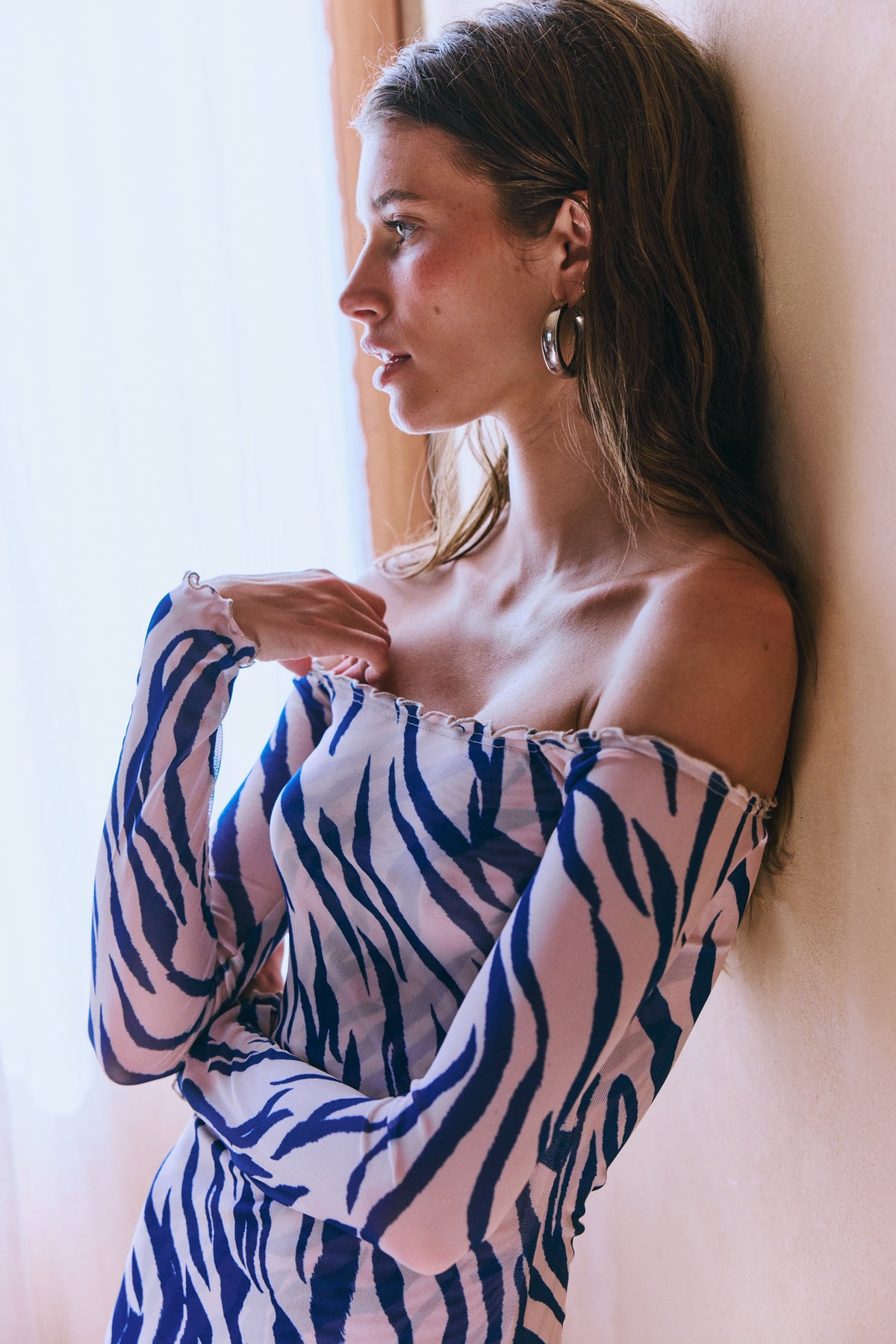 This is an image of Michelle Mini in Athens - RESA featuring a model wearing the dress
