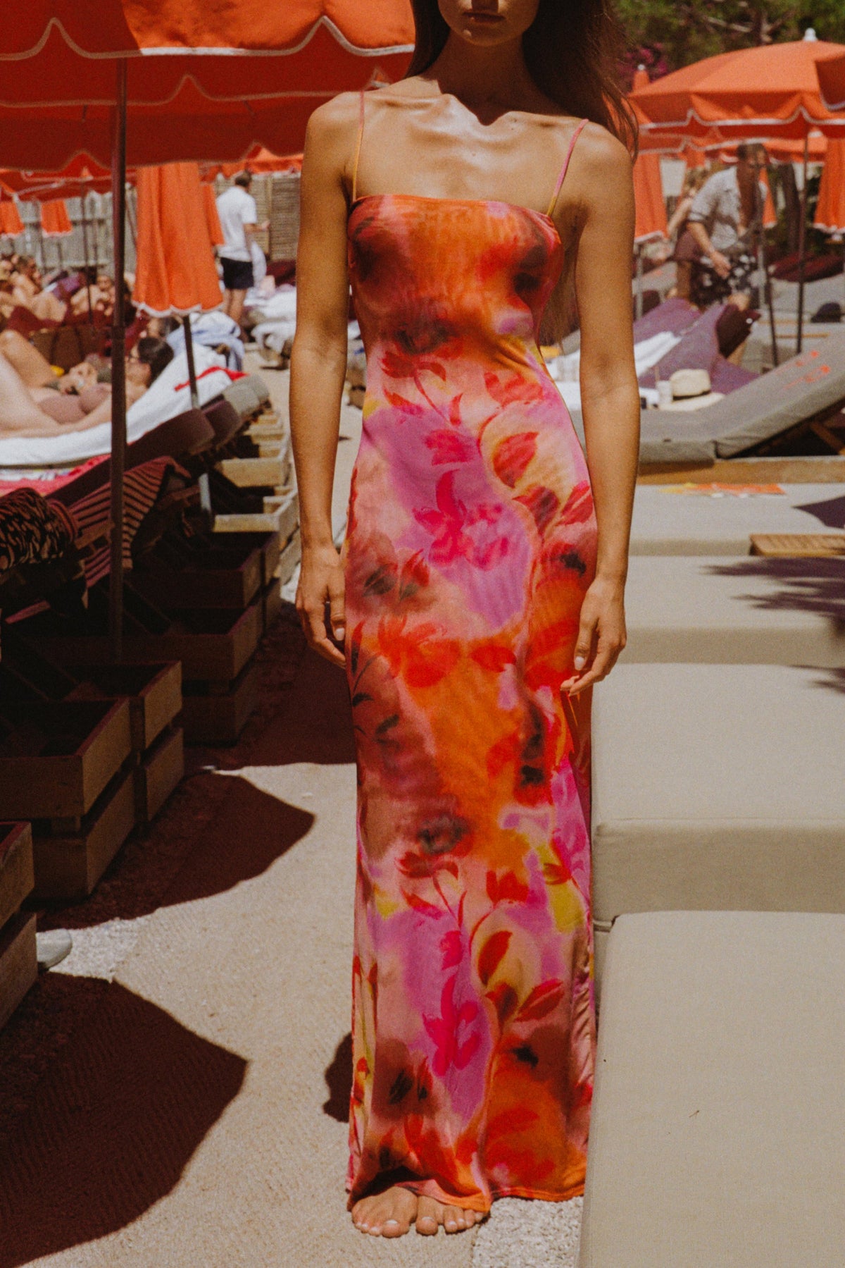 This is an image of Opal in Lilikoi - RESA featuring a model wearing the dress
