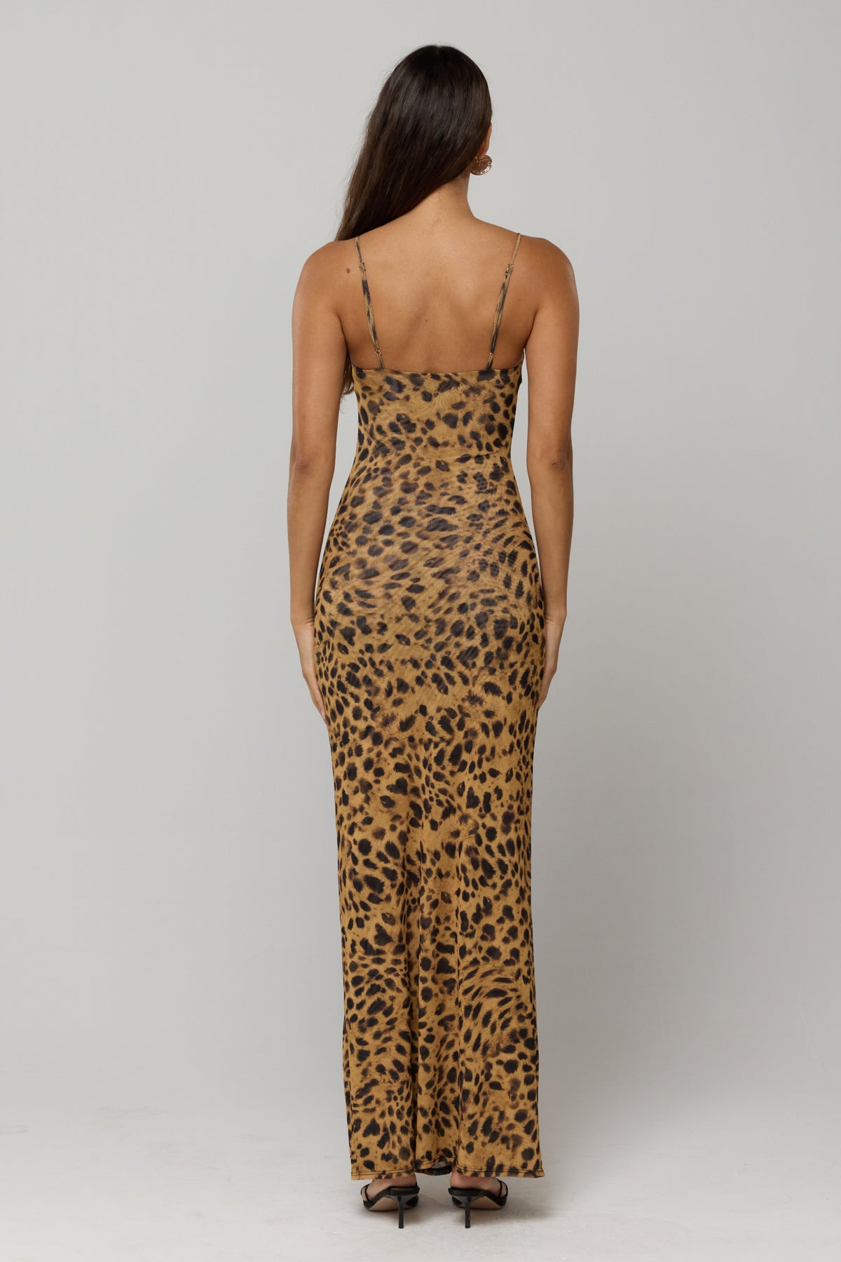 This is an image of Opal maxi in 007 - RESA featuring a model wearing the dress