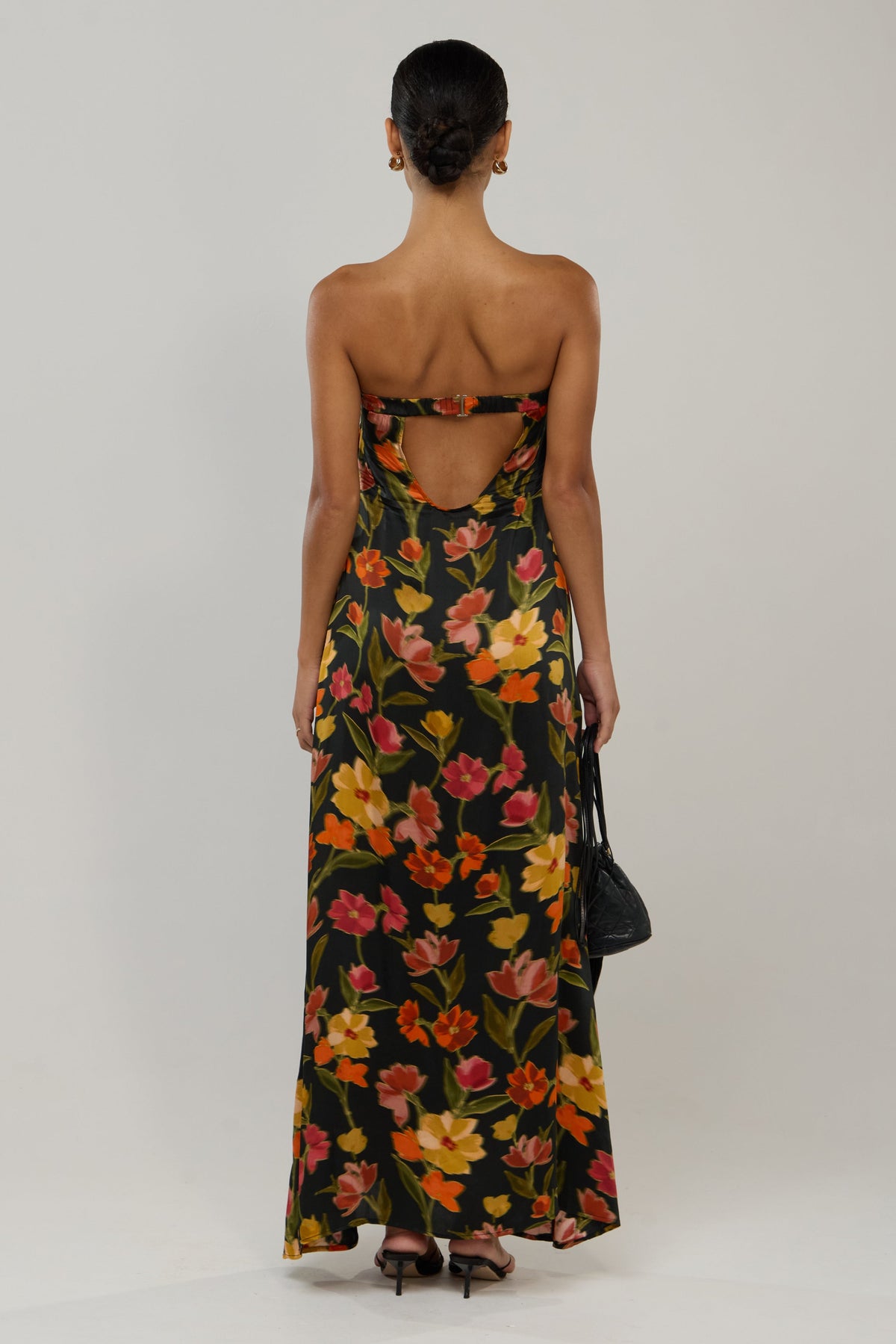 This is an image of Ophelia in Harvest - RESA featuring a model wearing the dress