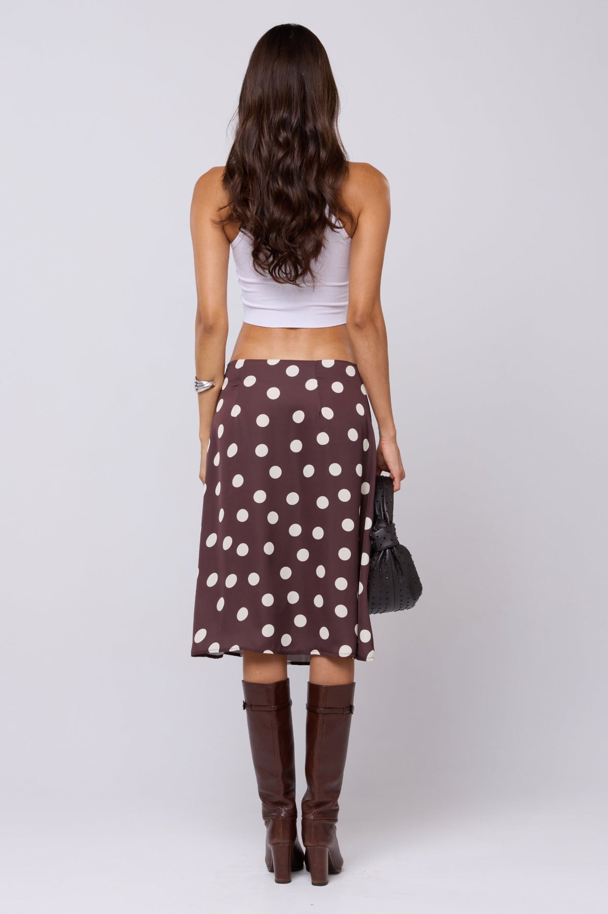 This is an image of Rachel Skirt in Polo - RESA featuring a model wearing the dress