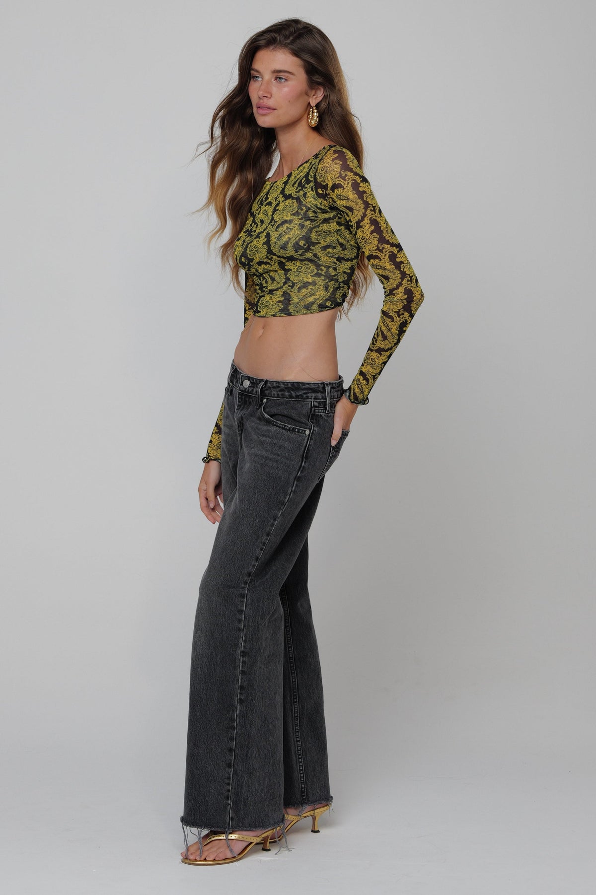 This is an image of Remi Top in Sorrento - RESA featuring a model wearing the dress