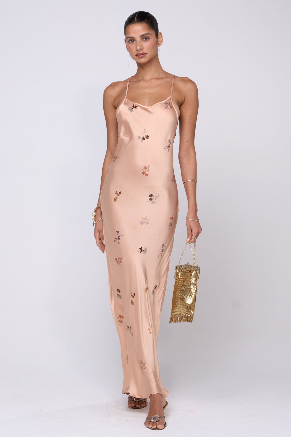 This is an image of Vida Dres in Fleur - RESA featuring a model wearing the dress