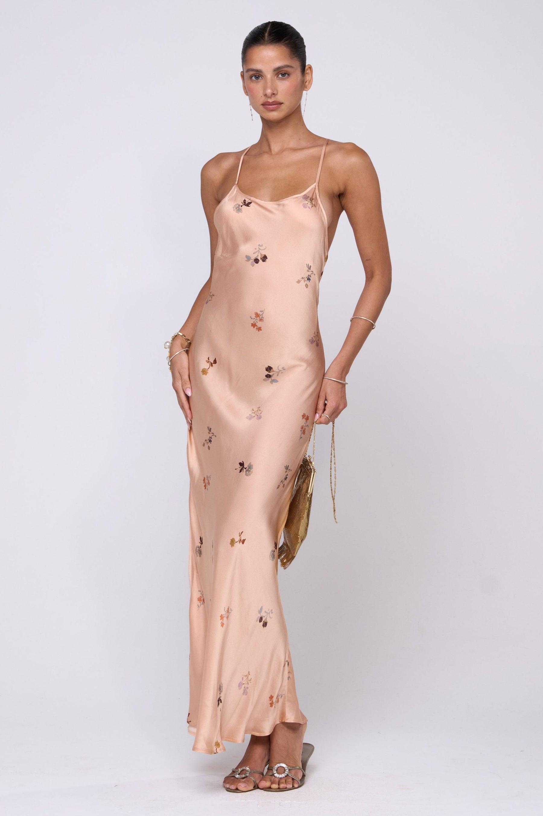 This is an image of Vida Dres in Fleur - RESA featuring a model wearing the dress